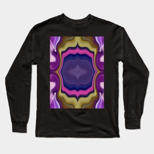 Abstract Liquify Art Pattern Long Sleeve T-Shirt